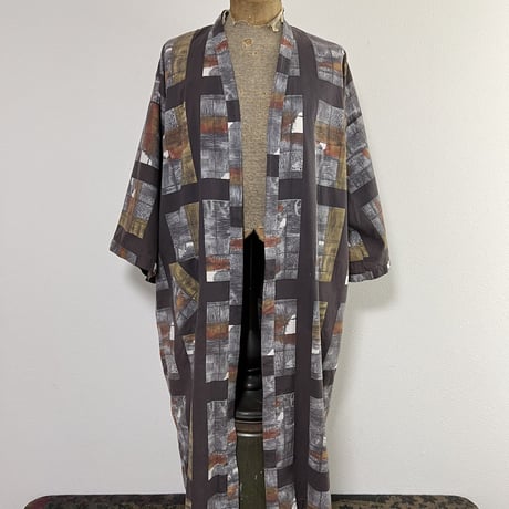 Japanese painting style haori/gown.