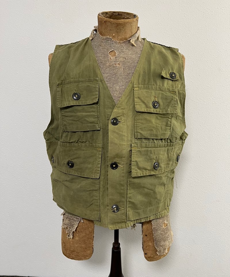 50s〜60s Bullseye Bill ハンティングベスト　ツートンカラー その他ブランド(ソノタブランド) / 50-60s/BULLSEYE BILL