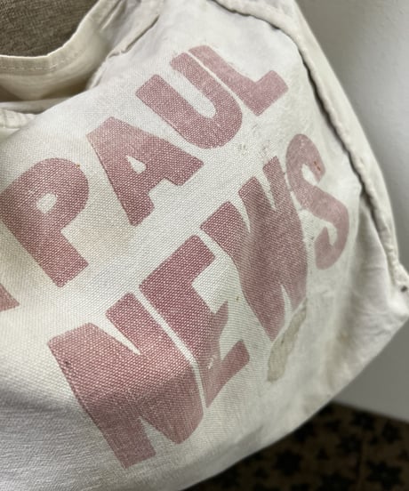 Around 1930s American news paper bag.『THE ST. PAUL DAILY NEWS』