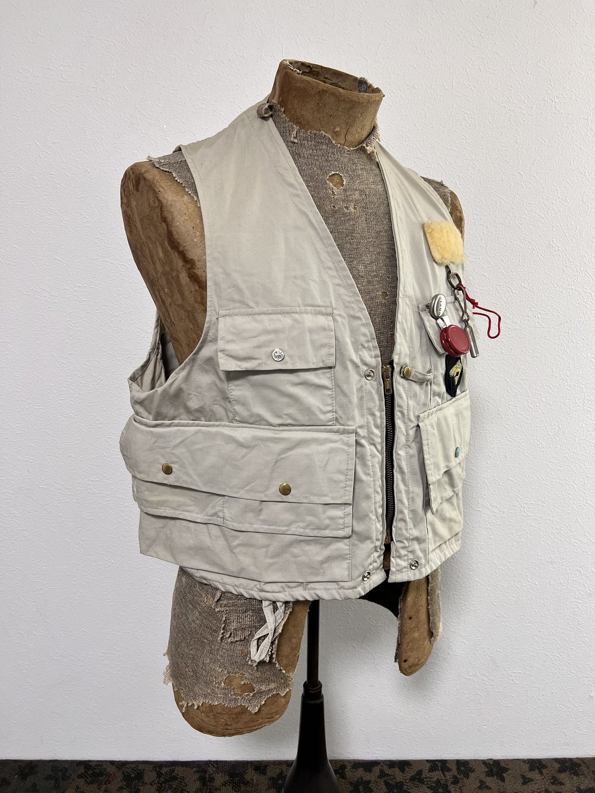 【 1950s~ WOOD-STREAM 】Fishing vest. | VINTAGE AIR