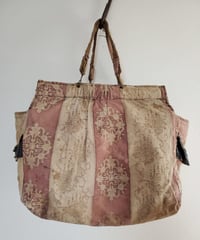 early 20th c,  FrenchFrench linen tool bag.