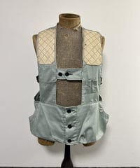 circa 1970s『ideal』Blue gray hunting/shooting vest.