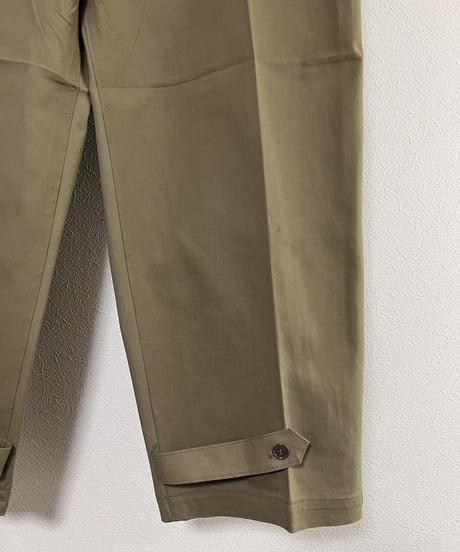 "1960s Italian Army"  Motorcycle pants.