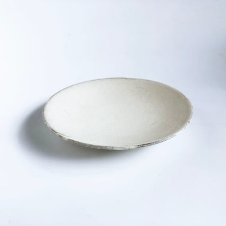 加藤益造 皿 白〈新品〉