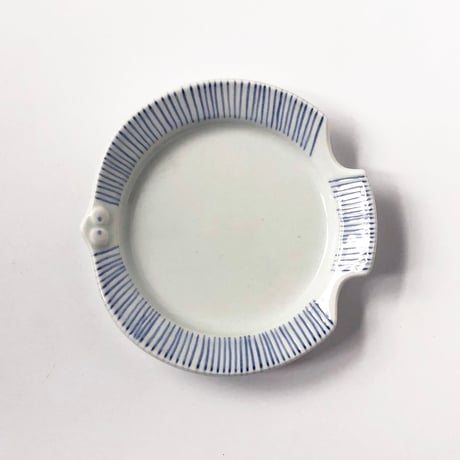有田焼 其泉 ひらめ皿〈新品〉