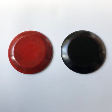 紀州漆器 丸銘々皿〈新品〉