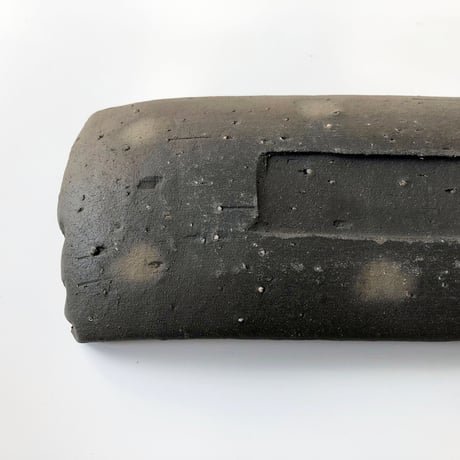 長皿 墨色裏水玉〈新品〉