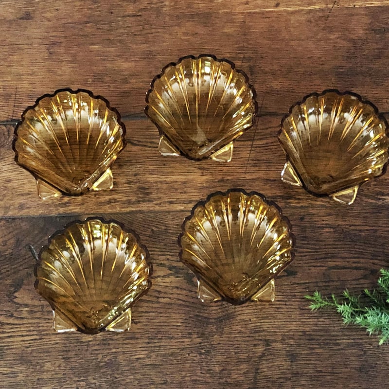 レア美品 フロストガラス/色ガラス鉢カバー 黄色/赤/オレンジ　大中小5点セット レア美品 フロストガラス/色ガラス鉢カバー 黄色/赤/オレンジ 大