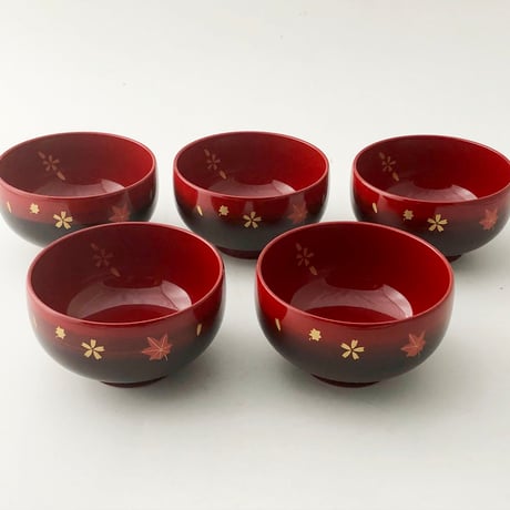 越前漆器　朱緑松花堂　3セット 越前漆器 朱緑松花堂 3セット 松花堂弁当箱 花セット 11仕切り箱 小鉢