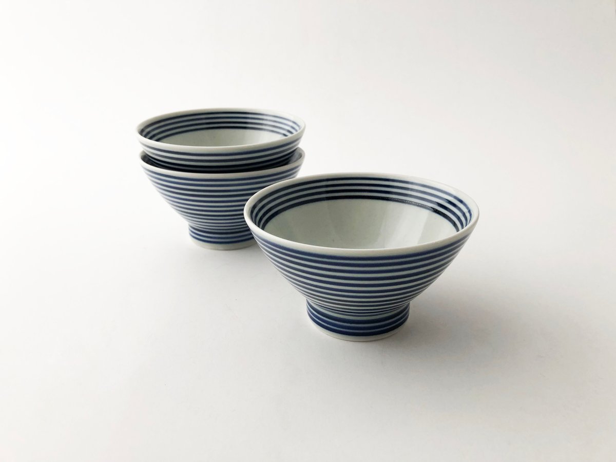 波佐見焼 藍駒 茶碗〈新品〉 | 器屋 HAKOBE