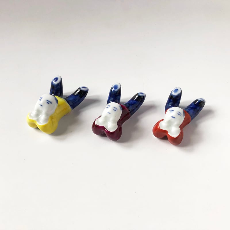有田焼 其泉 五色唐子 箸置き〈新品〉 | 器屋 HAKOBE