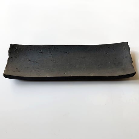 長皿 墨色裏水玉〈新品〉