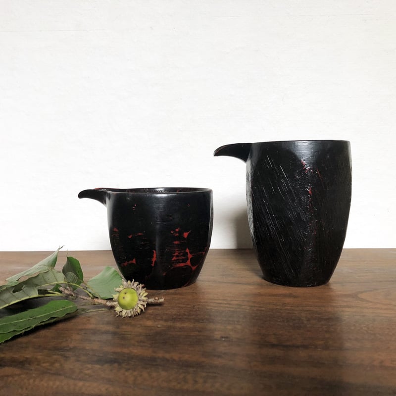 曙塗 片口(大・小)セット | 器屋 HAKOBE 曙塗 片口(大・小)セット | 器屋 HAKOBE