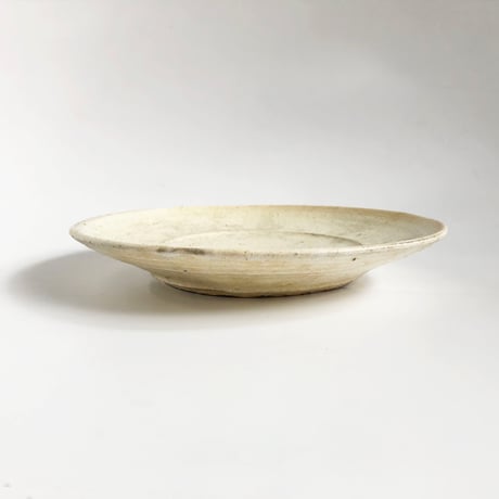 鈴木史恵 リム皿 白〈新品〉