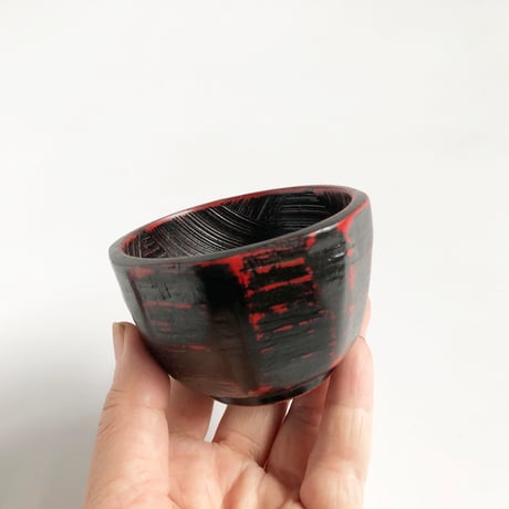 紀州漆器 ミニ八面ハツリ〈新品〉