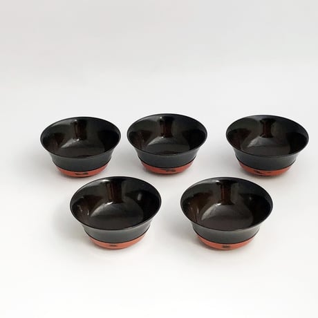 蓋付き汁椀 5セット〈新品〉