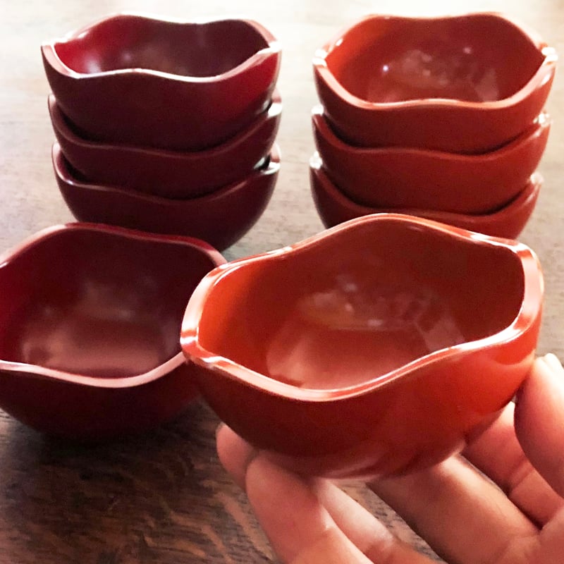 漆塗り 福梅 豆鉢〈新品〉 | 器屋 HAKOBE