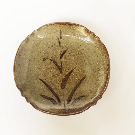 陶塾 絵唐津手 6寸皿〈新品〉