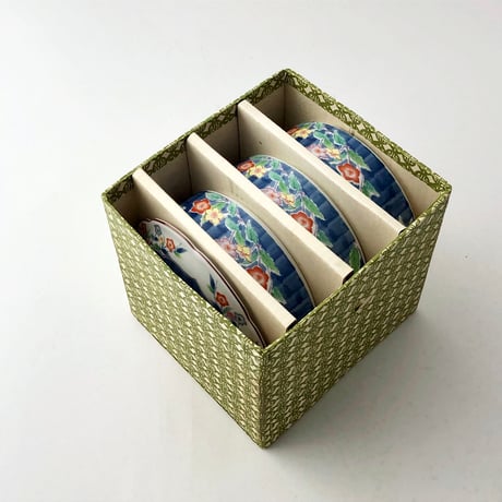 有田焼 峰山窯 三段重〈古物〉