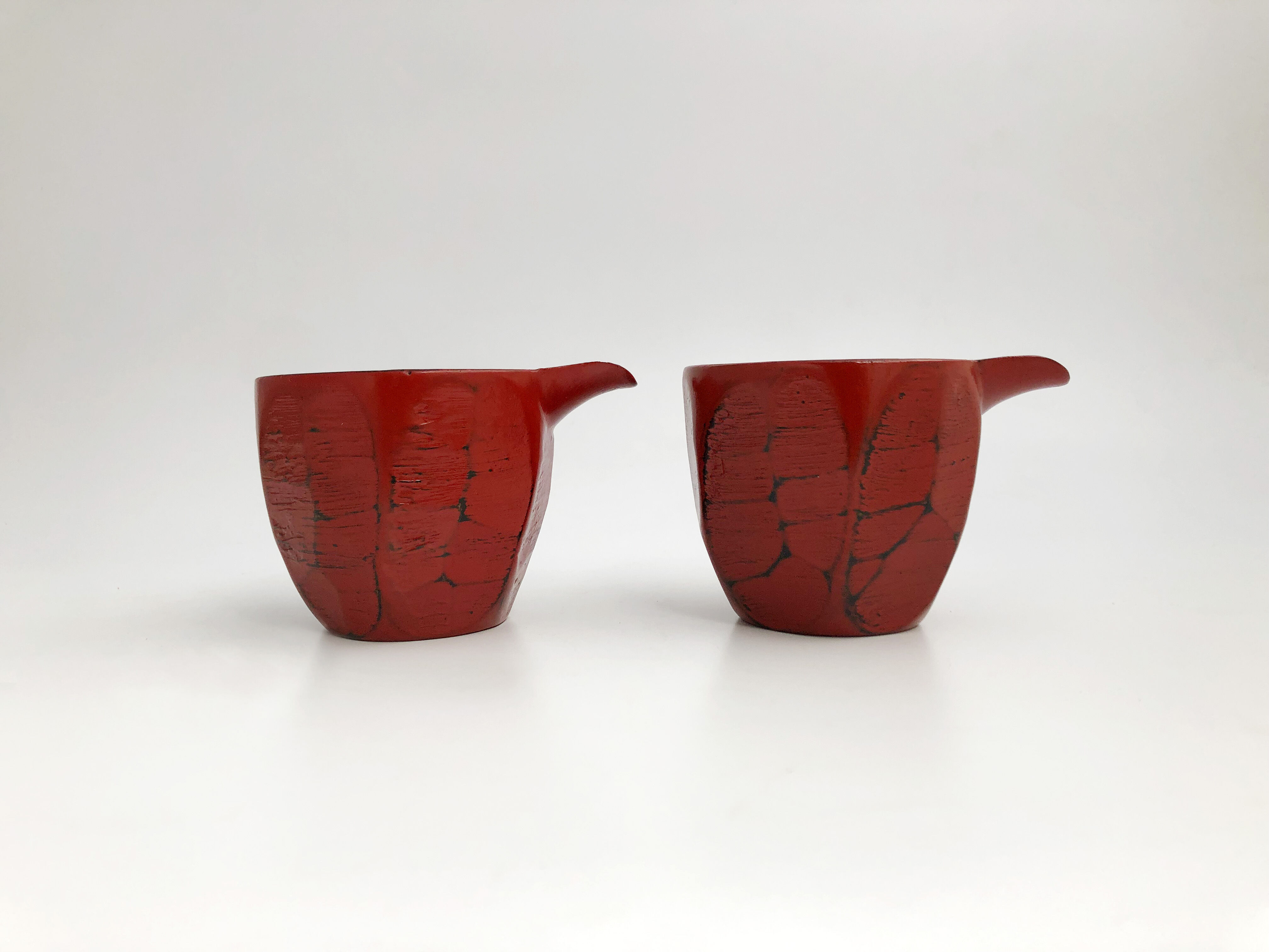 紀州漆器 根来塗 片口（小）2セット〈新品〉 | 器屋 HAKOBE