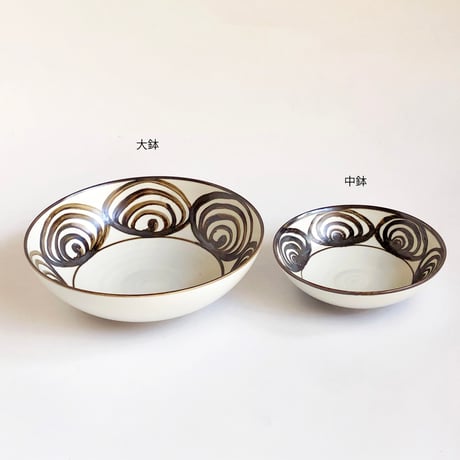 波佐見焼 馬の目 中鉢〈新品〉