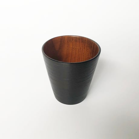紀州漆器 漆塗り 木製フリーカップ〈新品〉