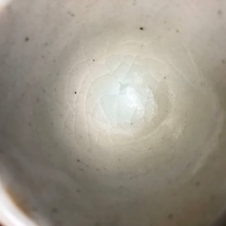 河村岳志 足つきお猪口 淡灰〈新品〉