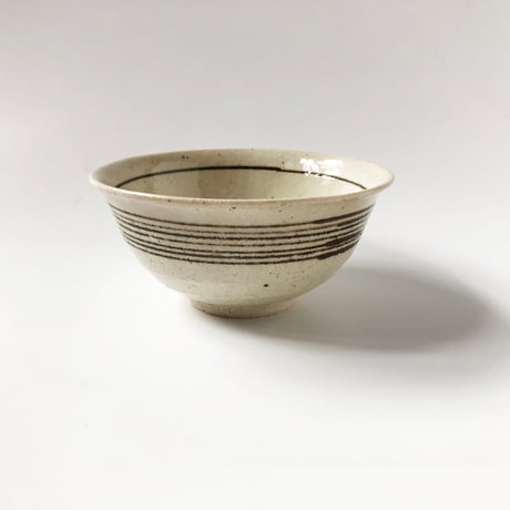 伊賀焼 長谷園 コマスジ 飯碗 〈新品〉