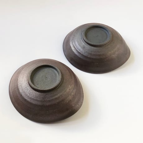 伊賀焼 長谷園 いぶし アケビ小鉢〈新品〉