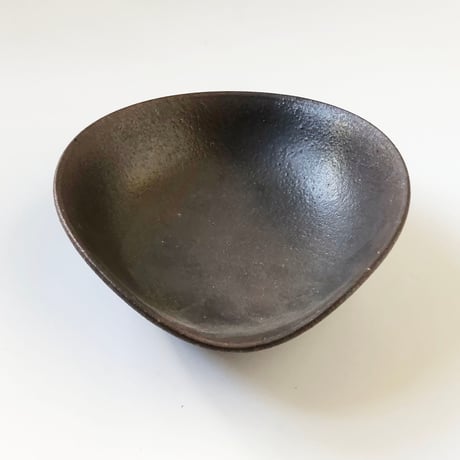 伊賀焼 長谷園 いぶし アケビ小鉢〈新品〉