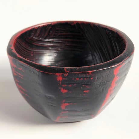紀州漆器 ミニ八面ハツリ〈新品〉