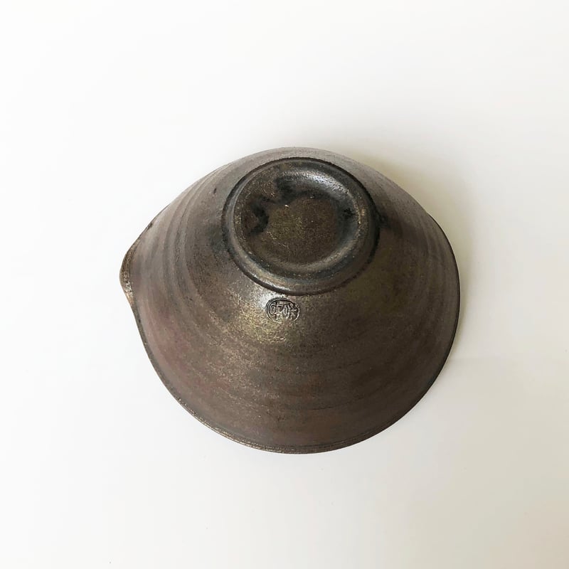 陶器　丹波焼　焼締　片口大鉢　窯印あり　未使用品 丹波焼 丹泉窯 片口鉢（ツヤ）〈新品〉 | 器屋 HAKOBE
