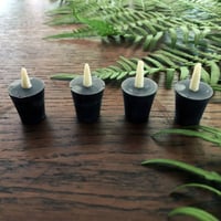 純木蝋 和ろうそく 4個入〈新品〉