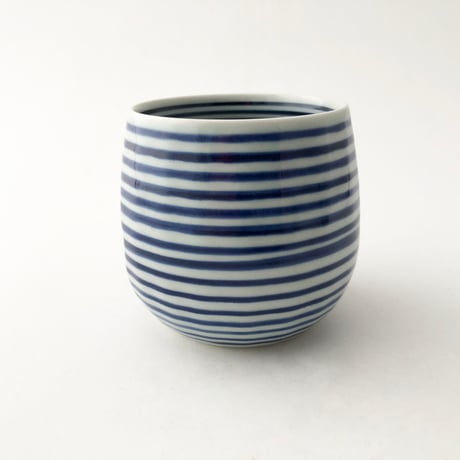 波佐見焼 藍駒 ロックカップ〈新品〉