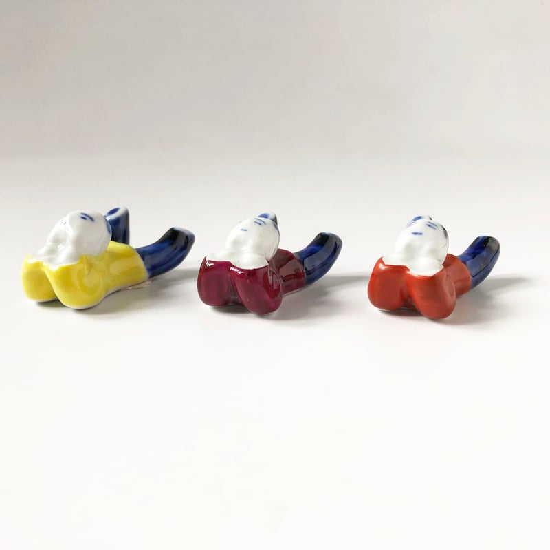 有田焼 其泉 五色唐子 箸置き〈新品〉 | 器屋 HAKOBE