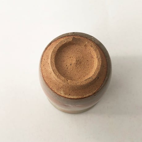 萩焼 緑栄窯 湯呑み（化粧）木箱入〈古物〉
