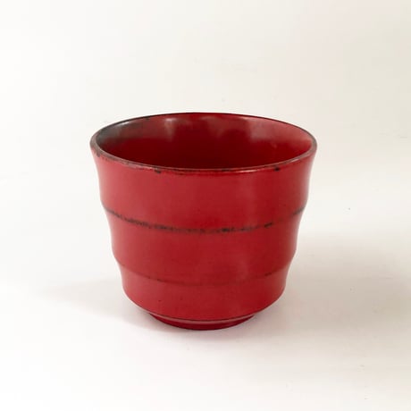 紀州漆器 そばちょこ ろくろ目〈新品〉