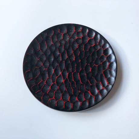 紀州漆器 丸銘々皿〈新品〉