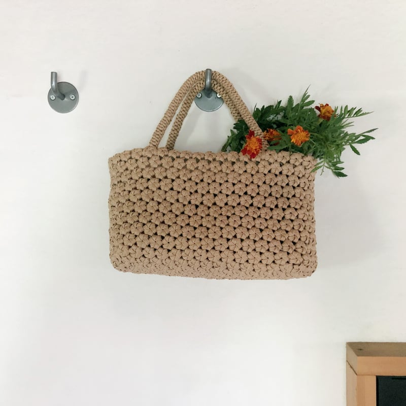 とわ様専用 花結び編みかごバッグ 3個セット