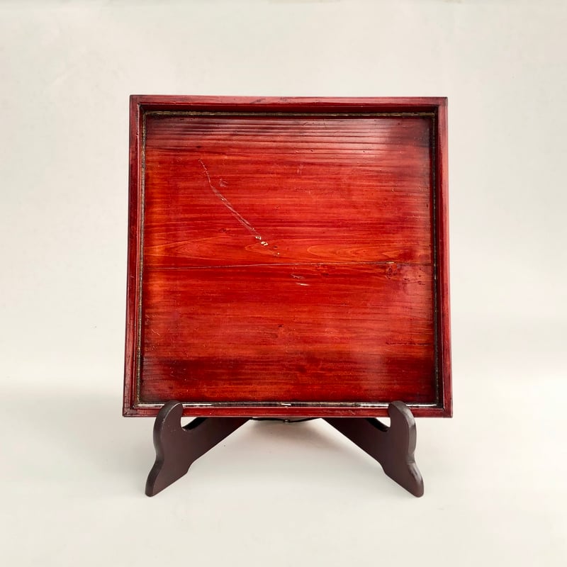 飛騨春慶塗角盆10枚