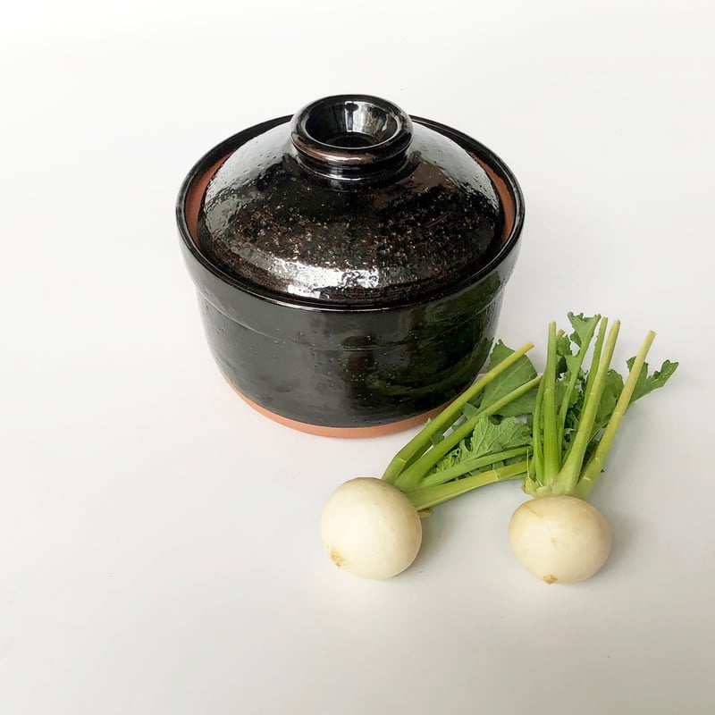 伊賀焼 長谷園のつけもの名人 丸型〈新品〉 | 器屋 HAKOBE