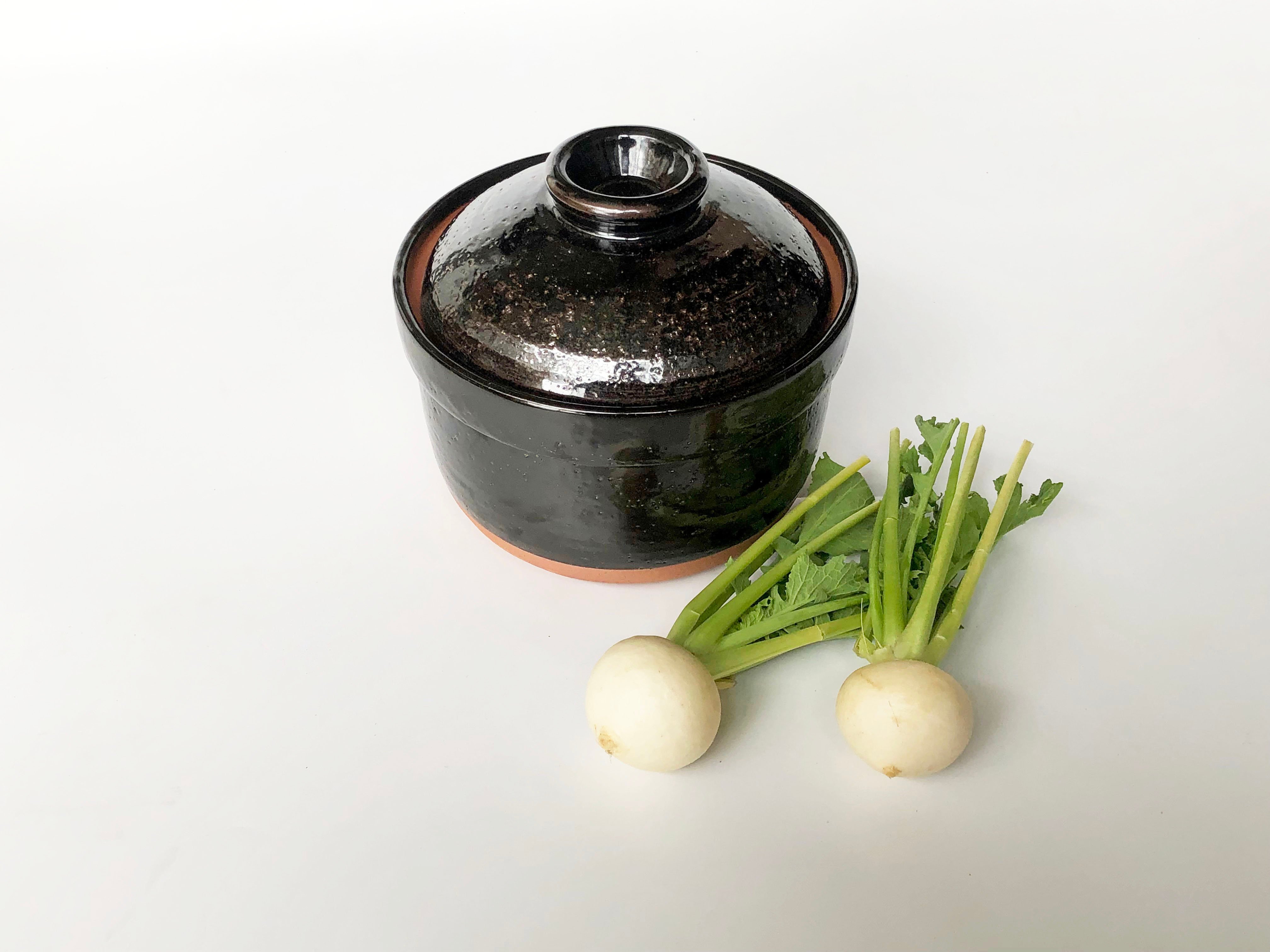 伊賀焼 長谷園のつけもの名人 丸型〈新品〉 | 器屋 HAKOBE