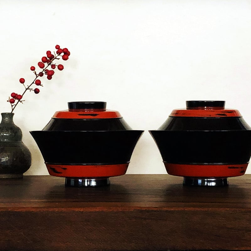 蓋付き汁椀 5セット〈新品〉 | 器屋 HAKOBE 蓋付き汁椀 5セット〈新品〉 | 器屋 HAKOBE