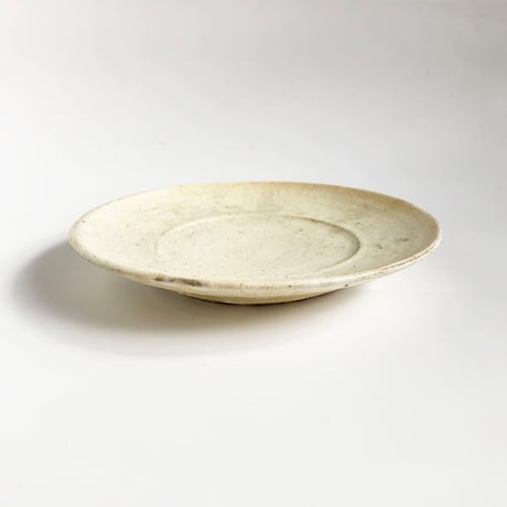 鈴木史恵 リム皿 白〈新品〉