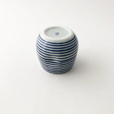 波佐見焼 藍駒 ロックカップ〈新品〉