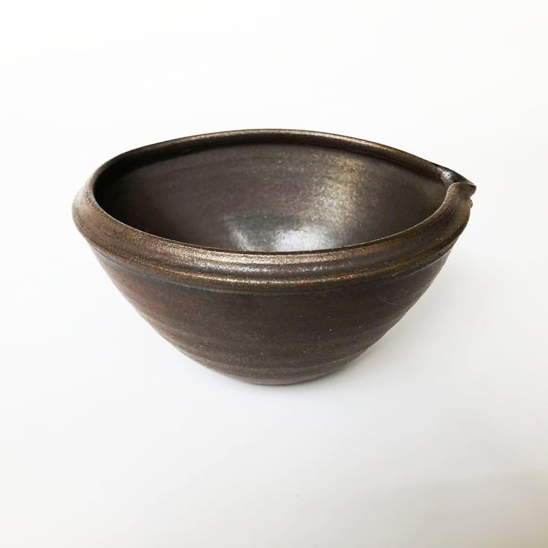丹波焼 丹泉窯 片口鉢（ツヤ）〈新品〉 | 器屋 HAKOBE