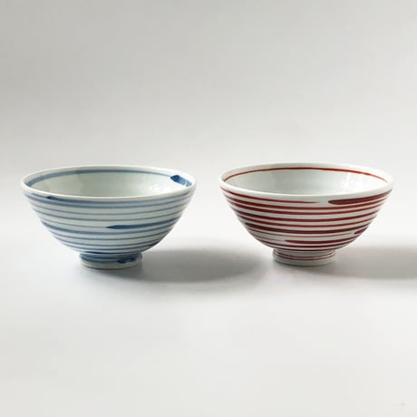 有田焼 其泉 渦線文 飯碗〈新品〉