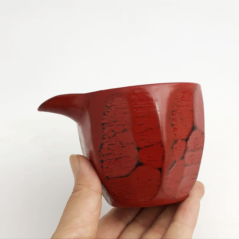 根来　漆　片口　江戸 紀州漆器 根来塗 片口（大・小）セット〈新品〉 | 器屋 HAKOBE