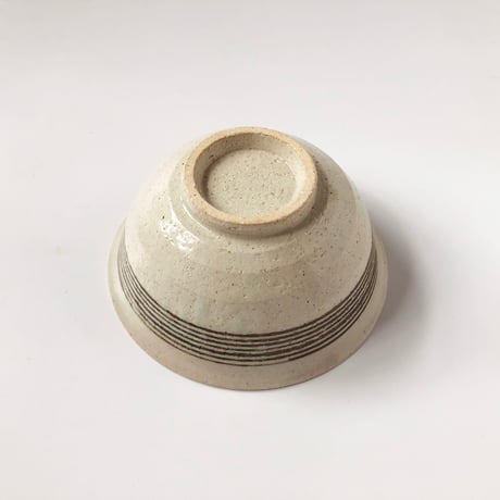 伊賀焼 長谷園 コマスジ 飯碗 〈新品〉
