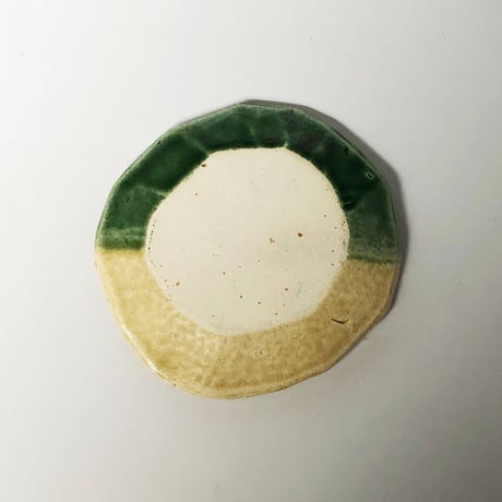 河村岳志 陶茶托 ツートンカラー〈新品〉